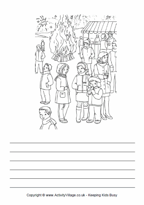 Bonfire party story paper Bonfire party story paper