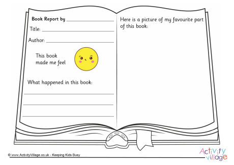 Pictures of book reports