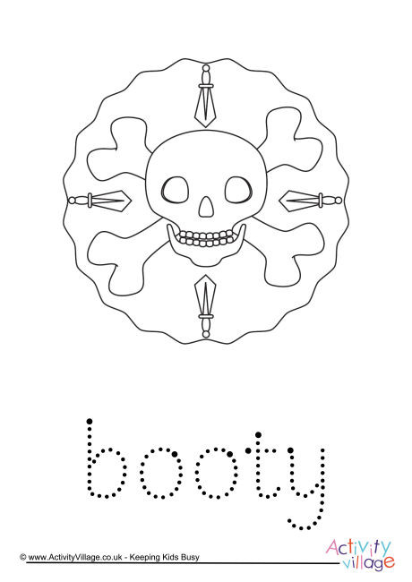 Booty Word Tracing