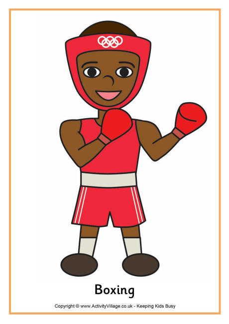 Boxing poster