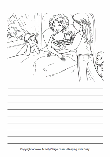Breakfast in bed story paper