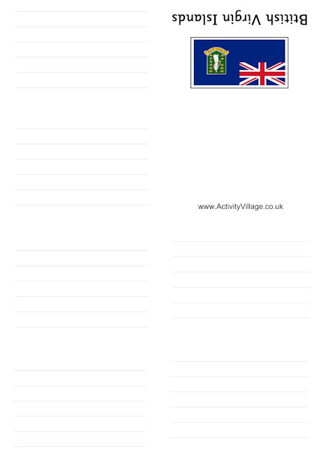 British Virgin Islands booklet British Virgin Islands booklet