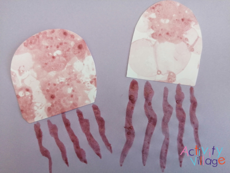 Bubble Painting Jellyfish