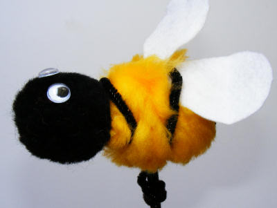 Bumblebee pencil topper