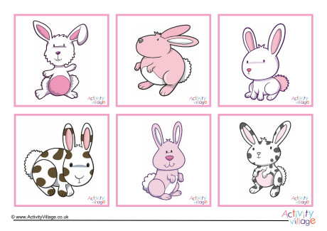 Bunny Game Cards