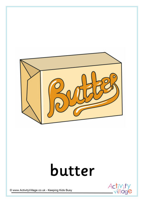Butter poster