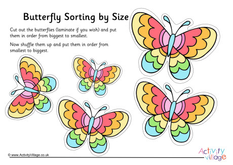 Butterfly Size Sorting