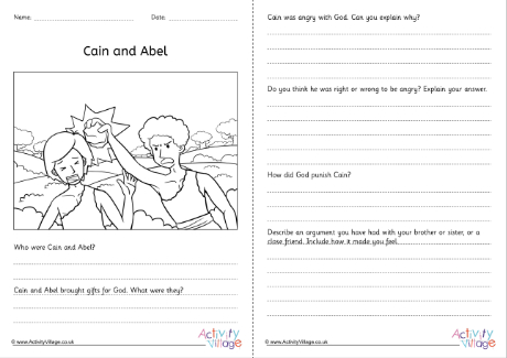 Cain and Abel Comprehension