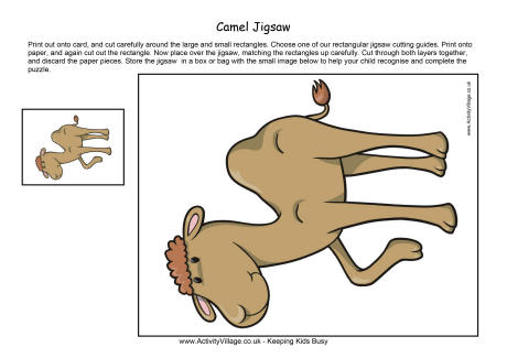 Camel jigsaw 2 Camel jigsaw 2