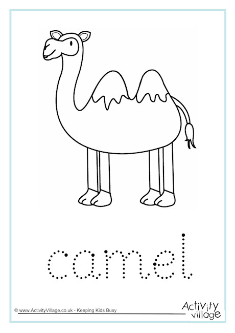 Camel Word Tracing