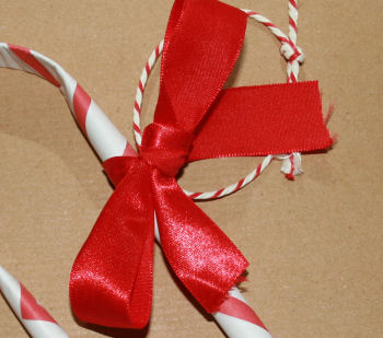 Candy cane printable craft detail 2
