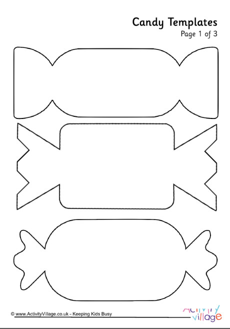 Free Candy Template Printable Free Printable Templates
