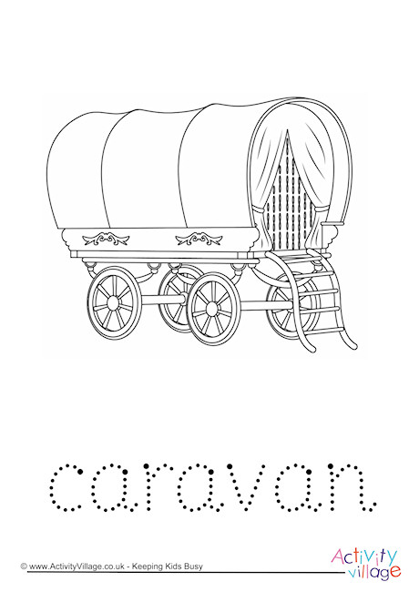 Caravan Word Tracing