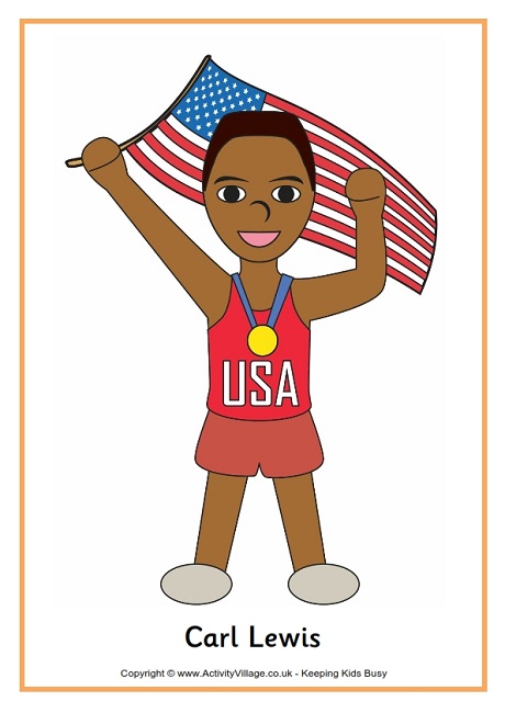 Carl Lewis poster