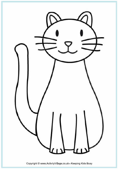 dachis cat coloring pages - photo #25