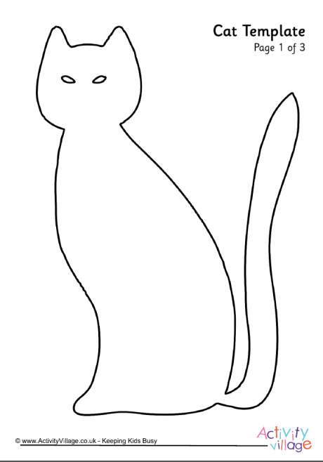 Cat template 4 Cat template 4