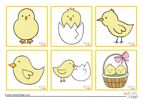 Chick Game Cards Chick Game Cards