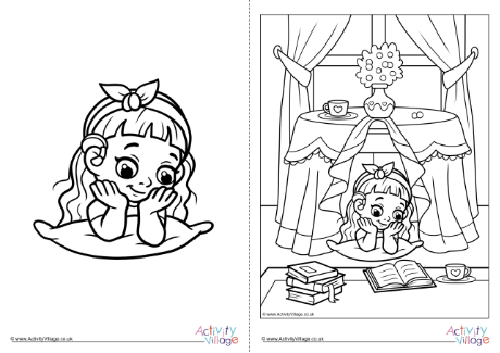 Children With Disabilities Colouring Page 4 Children With Disabilities Colouring Page 4
