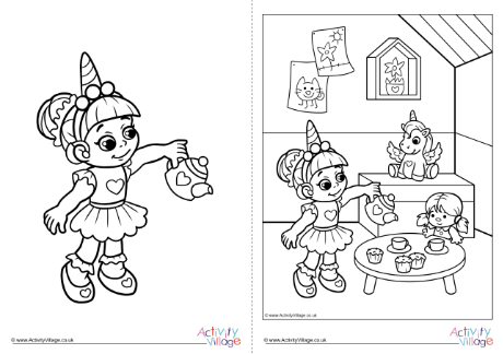 Children With Disabilities Colouring Page 8 Children With Disabilities Colouring Page 8