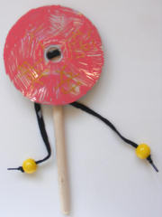 chinese rattle drum craft