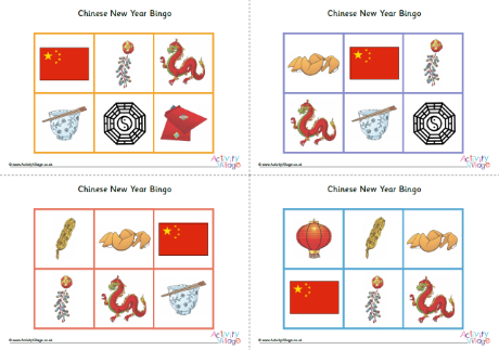 Chinese New Year bingo