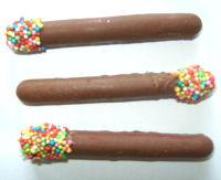 chocolate sparklers