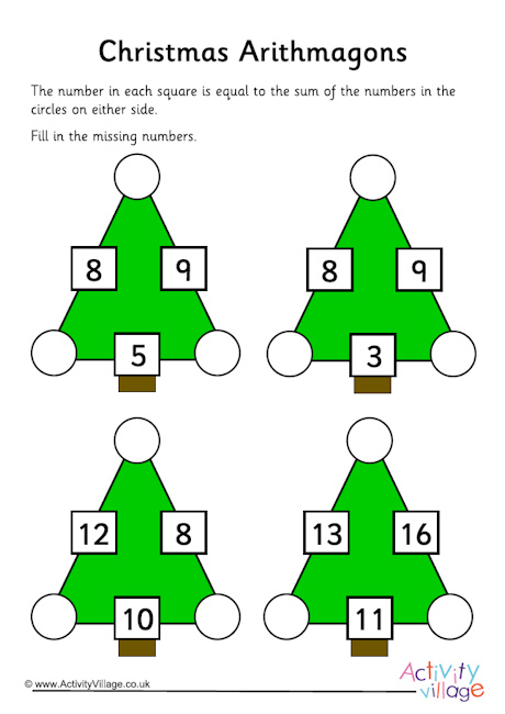 Christmas arithmagons 1