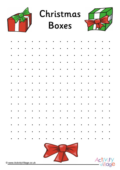 Christmas Boxes Christmas Boxes