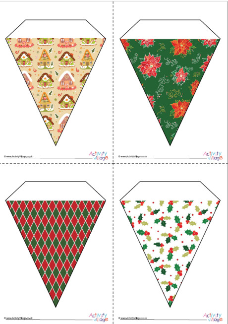 Christmas Bunting 2 - Large