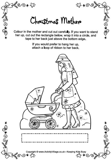 Christmas characters - mother
