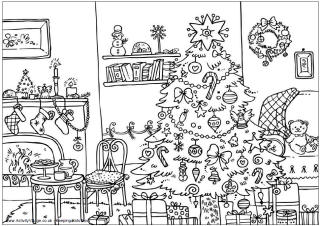 Christmas Colouring Pages