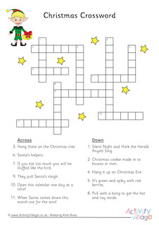 Christmas Crosswords