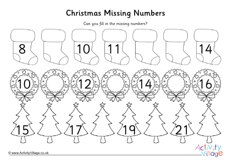 Christmas Missing Number