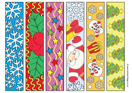 Christmas Paper Chains Printable Craft Christmas Paper Chains Printable Craft