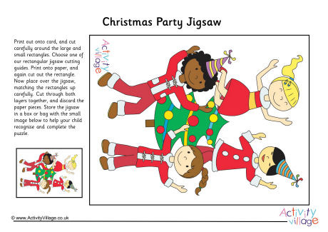 Christmas Party Jigsaw Christmas Party Jigsaw