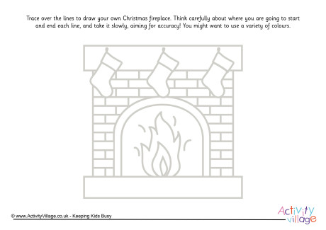 Christmas pencil control fireplace Christmas pencil control fireplace