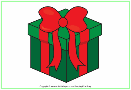Christmas present poster 2 Christmas present poster 2