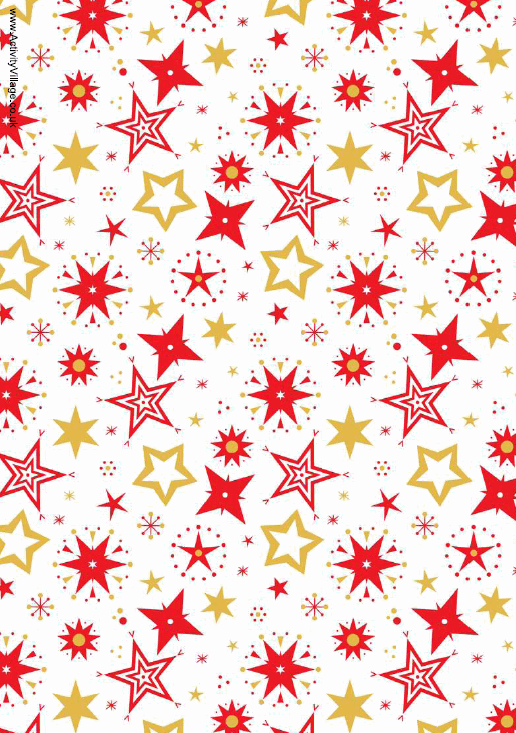 Christmas Scrapbook Paper Red Stars christmas-scrapbook-paper-red-stars