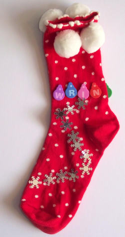 Christmas sock stocking craft