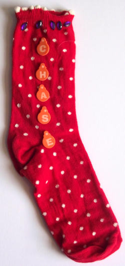 Christmas sock stocking craft 2