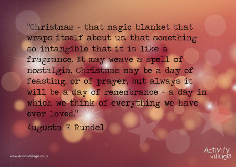 Christmas that magic blanket poster