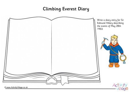 Climbing Everest Diary