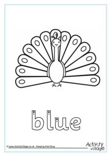 Colour Handwriting Worksheets