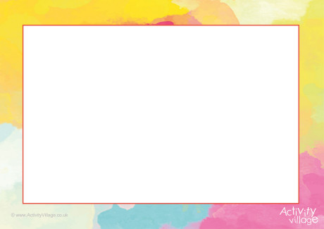 Colourful Frame 1