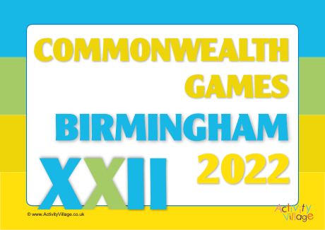 Commonwealth Games 2022 poster
