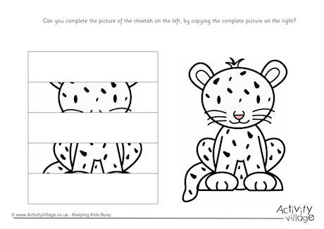 Complete The Cheetah Puzzle
