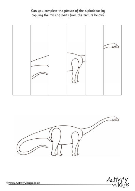 Complete The Diplodocus Puzzle