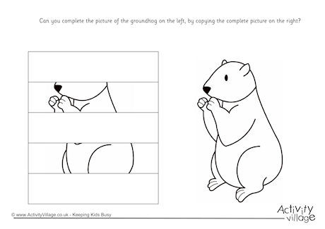 Complete The Groundhog Puzzle