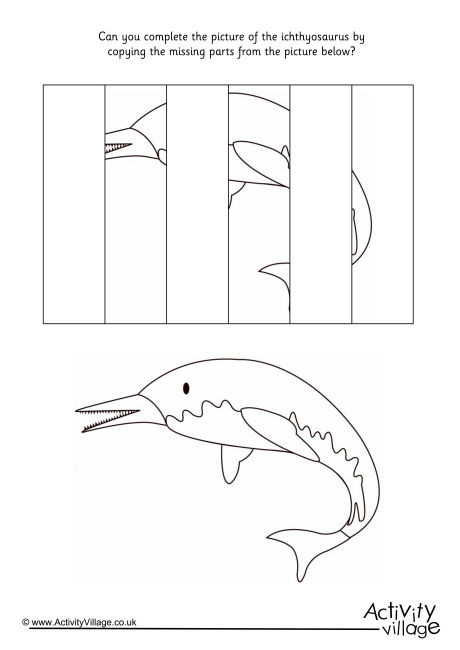 Complete The Ichthyosaurus Puzzle