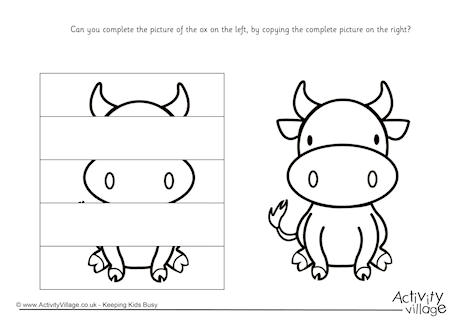 Complete the Ox Puzzle